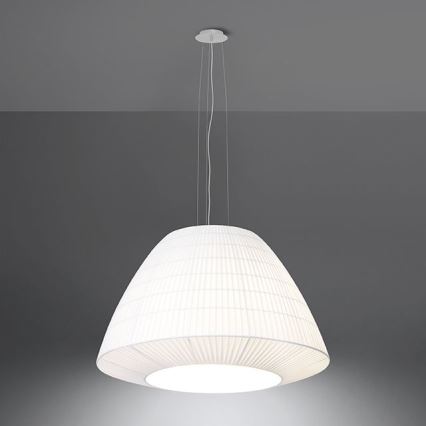 Luster na sajli BELLA 3xE27/60W/230V pr. 60 cm bijela