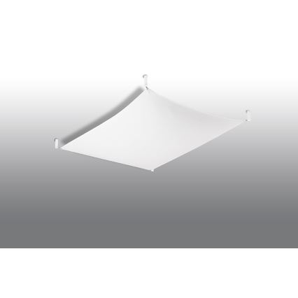 LED stropna svjetiljka LUNA 2xG13/8,5W/230V 80x105 cm bijela