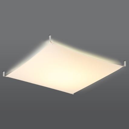 LED stropna svjetiljka LUNA 6xG13/8,5W/230V 140x140 cm bijela