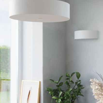 Stropna svjetiljka SKALA 3xE27/60W/230V pr. 30 cm bijela