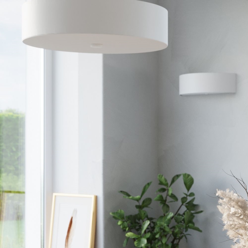 Stropna svjetiljka SKALA 3xE27/60W/230V pr. 30 cm bijela