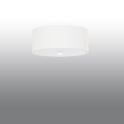 Stropna svjetiljka SKALA 3xE27/60W/230V pr. 30 cm bijela