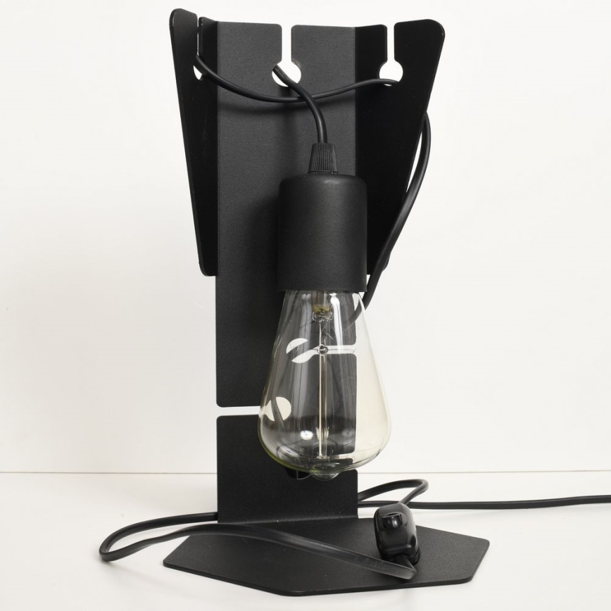 Stolna lampa ARBY 1xE27/60W/230V crna