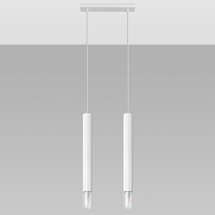 Luster na sajli VIZIER 2xG9/40W/230V bijela