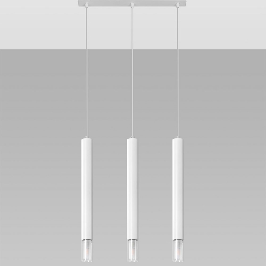 Luster na sajli VIZIER 3xG9/40W/230V bijela