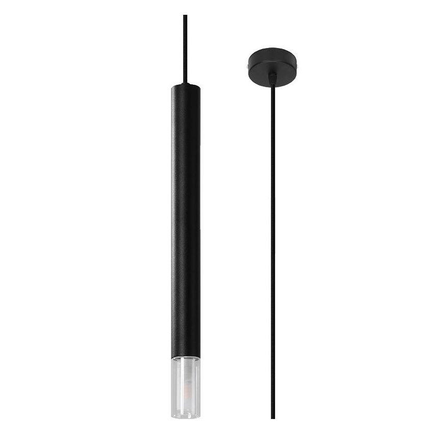 Luster na sajli VIZIER 1xG9/40W/230V crna