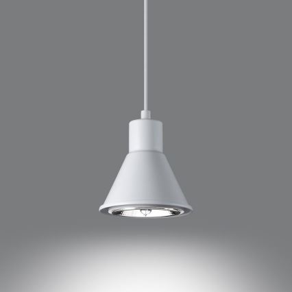 Luster na sajli TAZILA 1xES111/60W/230V bijela