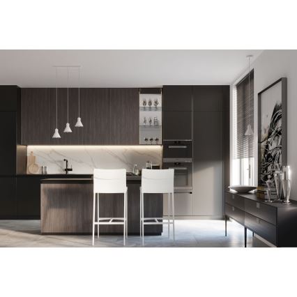 Luster na sajli TAZILA 3xES111/60W/230V bijela