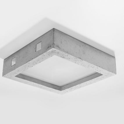 LED Stropna svjetiljka RIZA LED/18W/230V beton