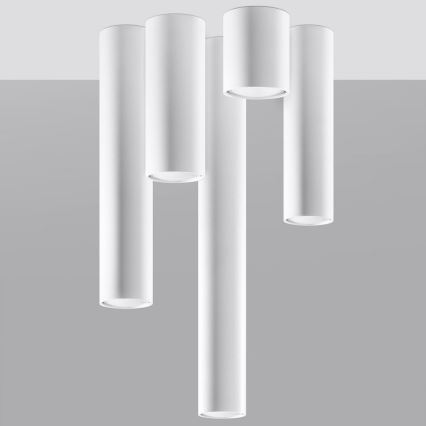Reflektorska svjetiljka LAGOS 1xGU10/10W/230V 20 cm bijela