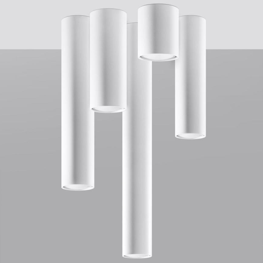 Reflektorska svjetiljka LAGOS 1xGU10/10W/230V 20 cm bijela