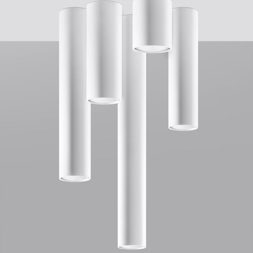 Reflektorska svjetiljka LAGOS 1xGU10/10W/230V 60 cm bijela
