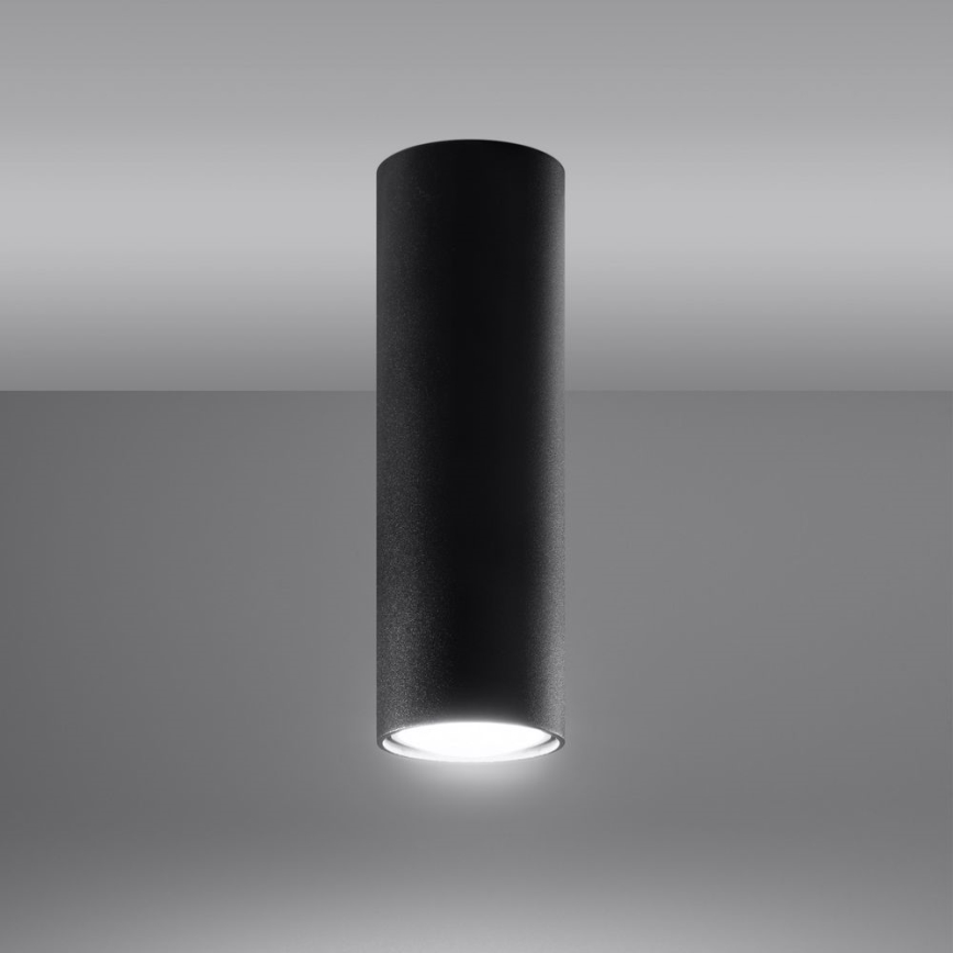 Reflektorska svjetiljka LAGOS 1xGU10/10W/230V 20 cm crna