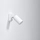 Zidna reflektorska svjetiljka RING 1xGU10/40W/230V bijela