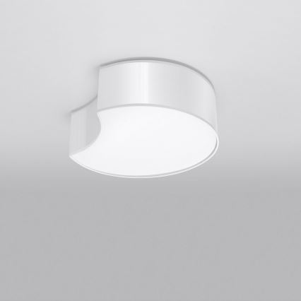 Stropna svjetiljka CIRCLE 2xE27/60W/230V bijela