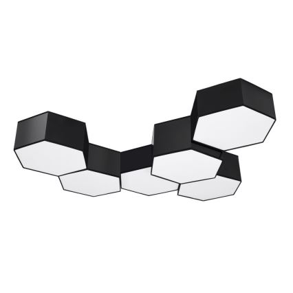 Stropna svjetiljka SUNDE 2xE27/60W/230V 15,5 cm crna