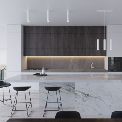 Luster na sajli LAGOS 3xGU10/10W/230V bijela