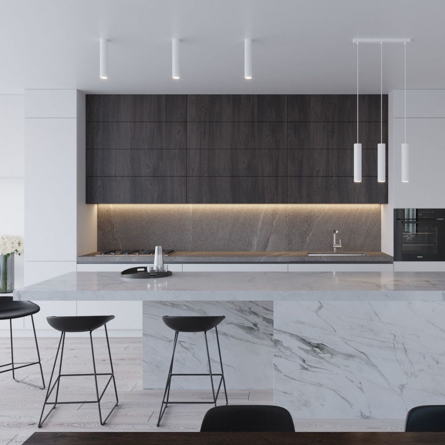 Luster na sajli LAGOS 3xGU10/10W/230V bijela