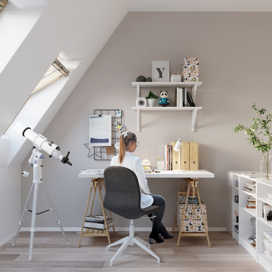 Stolna lampa RING 1xGU10/10W/230V bijela