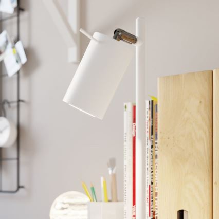 Stolna lampa RING 1xGU10/10W/230V bijela