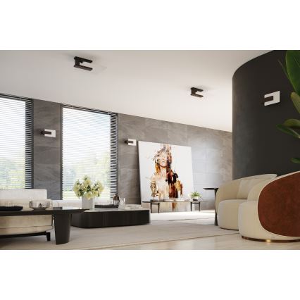 Stropna svjetiljka LAPPO 2xE27/15W/230V wenge