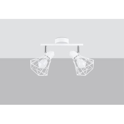 Ugradna svjetiljka ARTEMIS 2xE14/40W/230V bijela