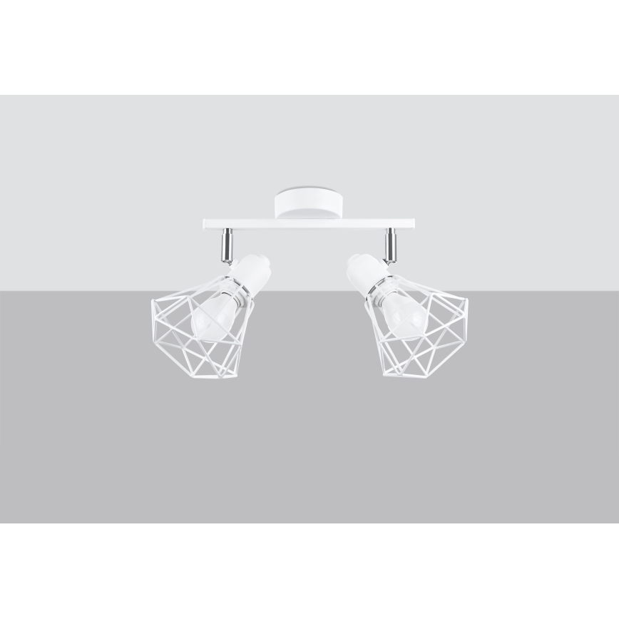 Ugradna svjetiljka ARTEMIS 2xE14/40W/230V bijela