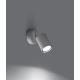 Zidna reflektorska svjetiljka LEMMI 1xGU10/40W/230V bijela