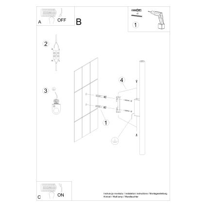 Zidna svjetiljka PASTELO 2xG9/8W/230V bijela