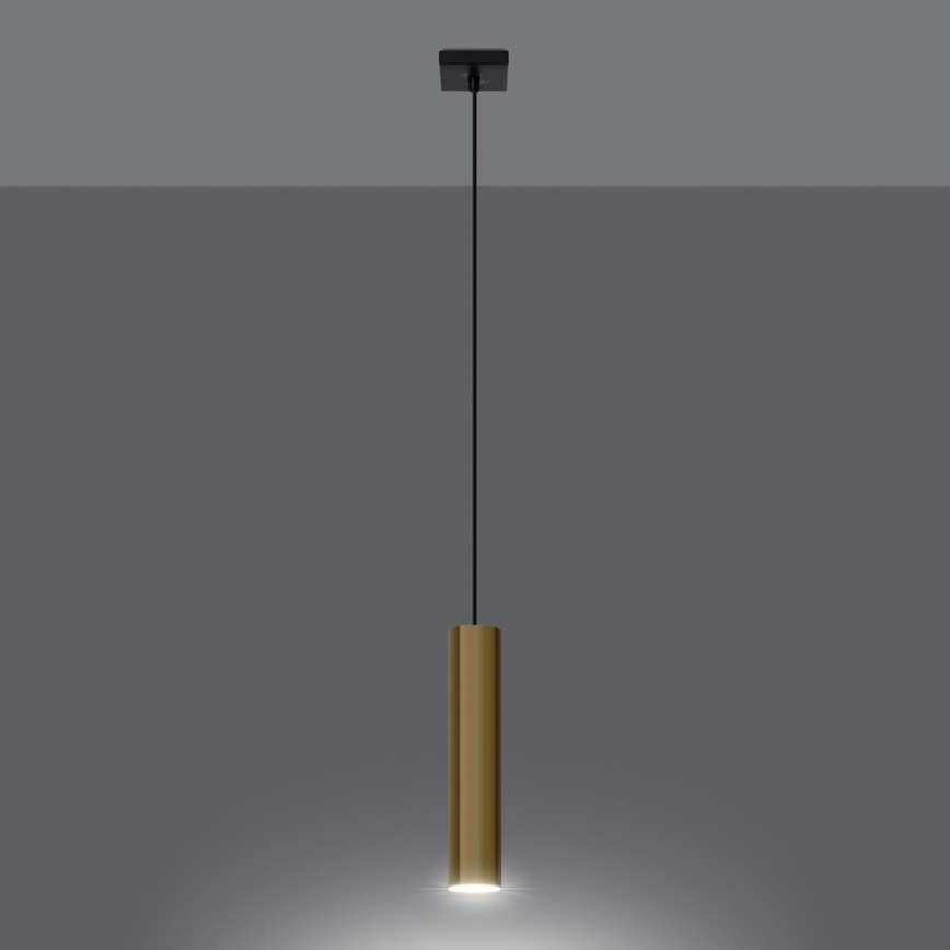 Luster na sajli LAGOS 1xGU10/10W/230V zlatna