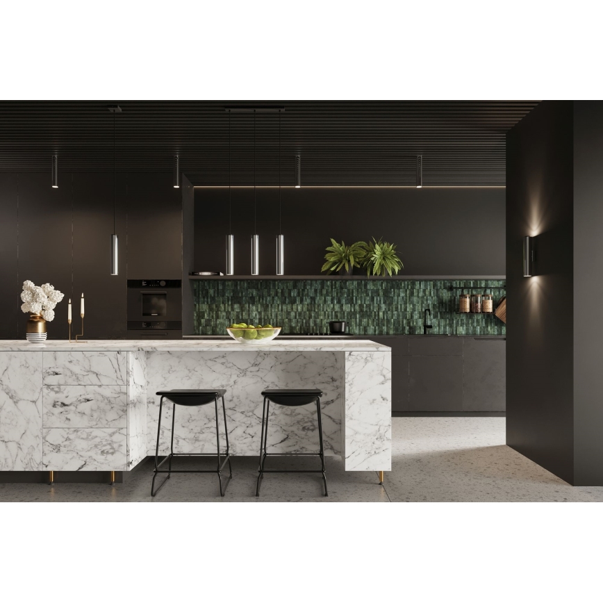 Luster na sajli LAGOS 1xGU10/10W/230V sjajni krom