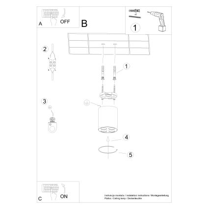 LED Reflektorska svjetiljka ZOE LED/9W/230V bijela