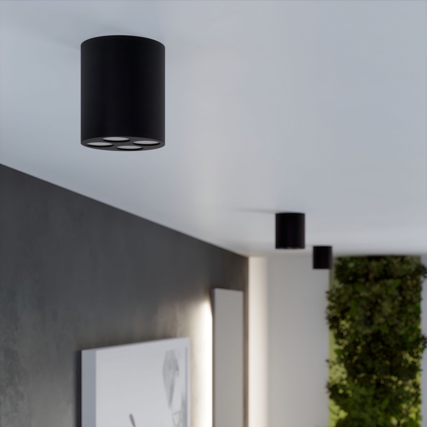 LED Reflektorska svjetiljka ZOE LED/9W/230V crna