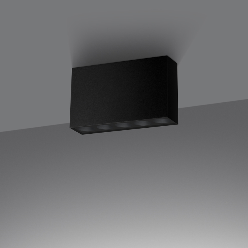 LED Reflektorska svjetiljka SOLE LED/11W/230V crna