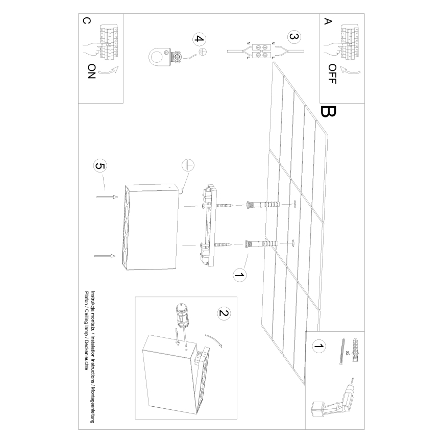 LED Reflektorska svjetiljka SOLE LED/11W/230V crna