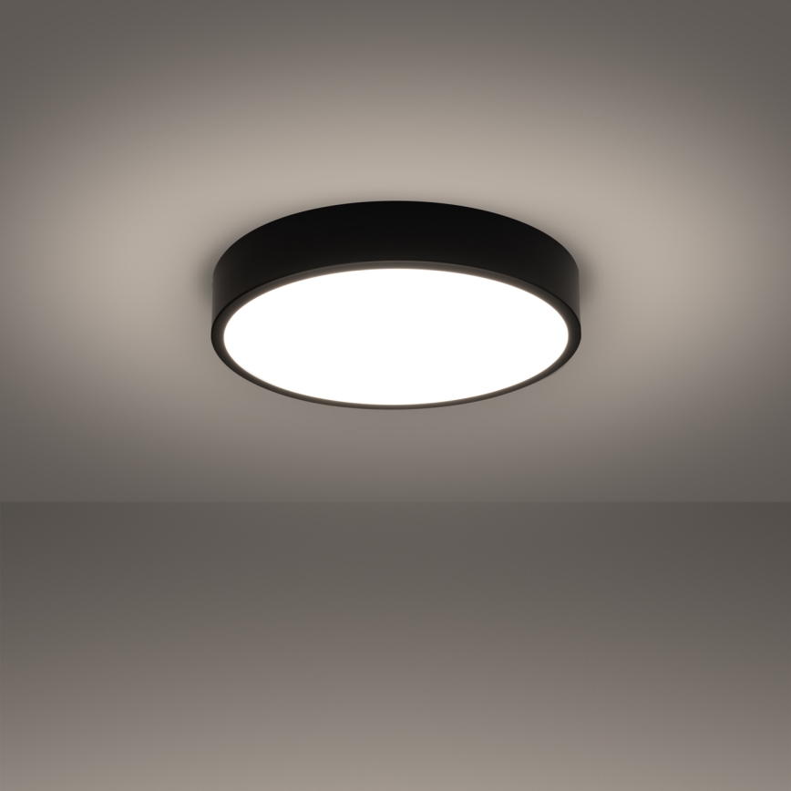 LED stropna svjetiljka ONYX LED/32W/230V, Ø 40 cm, crna