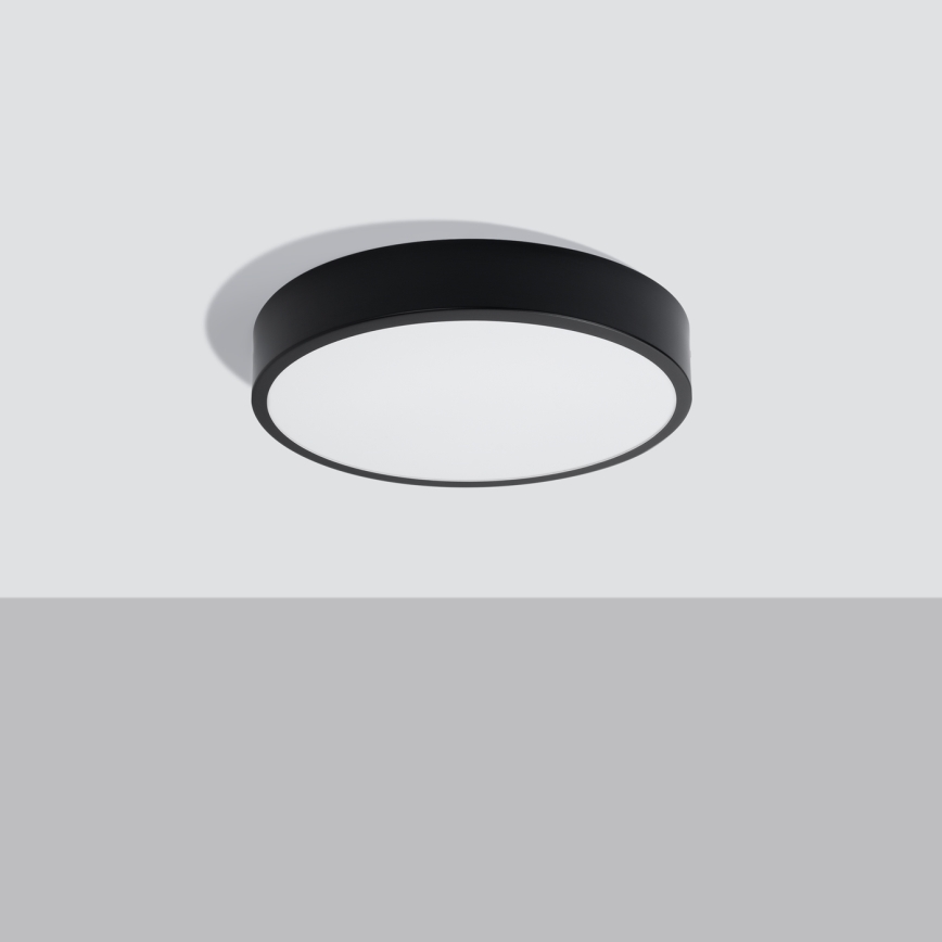 LED stropna svjetiljka ONYX LED/32W/230V, Ø 40 cm, crna