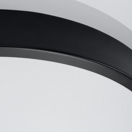 LED stropna svjetiljka ONYX LED/32W/230V, Ø 40 cm, crna