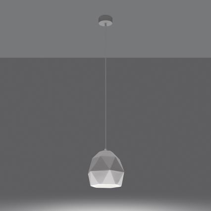 Luster na sajli MINT 1xE27/15W/230V keramika