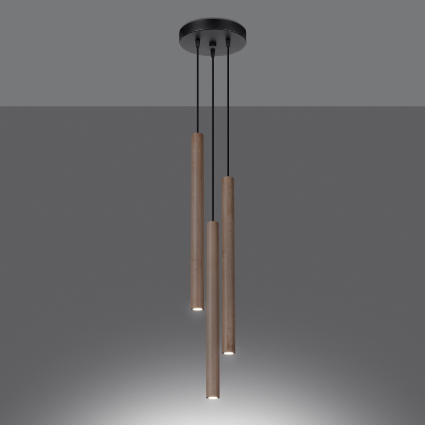 Luster na sajli PASTELO 3xG9/8W/230V bukva