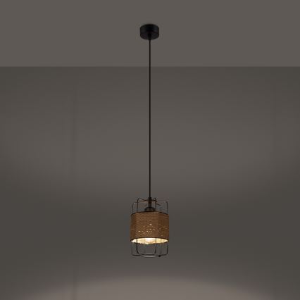 Luster na sajli GIZUR 1xE27/15W/230V