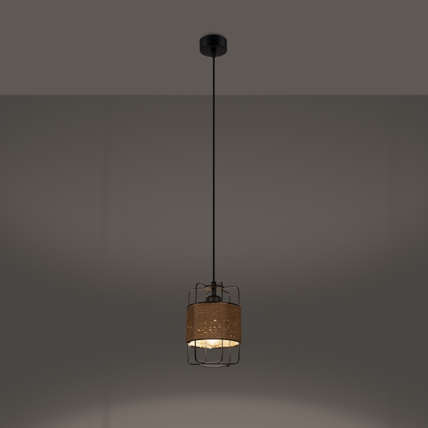 Luster na sajli GIZUR 1xE27/15W/230V