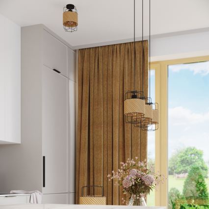 Luster na sajli GIZUR 3xE27/15W/230V