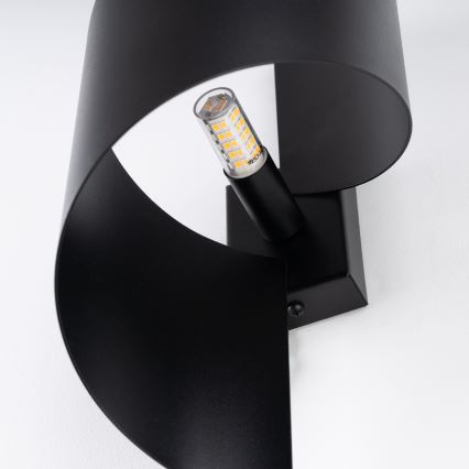 Zidna svjetiljka TALASSA 1xG9/8W/230V crna