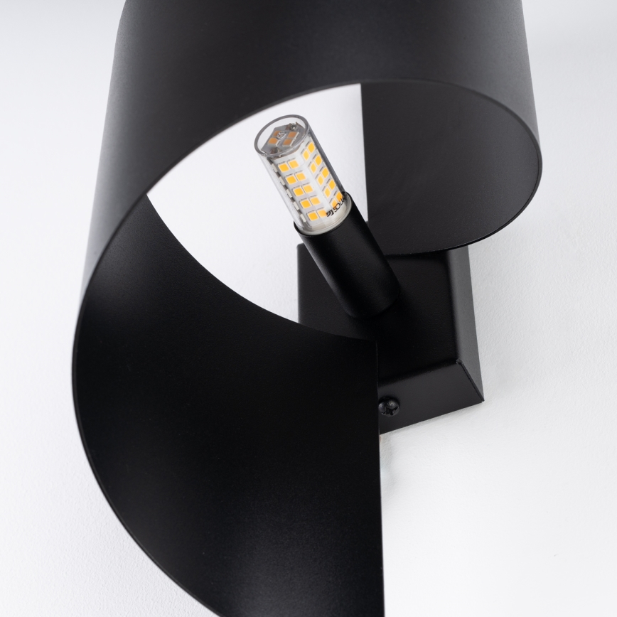 Zidna svjetiljka TALASSA 1xG9/8W/230V crna