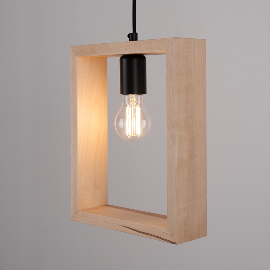 Luster na sajli ARIES 1xE27/15W/230V bukva/bež