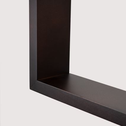 Luster na sajli ARIES 1xE27/15W/230V bukva/wenge