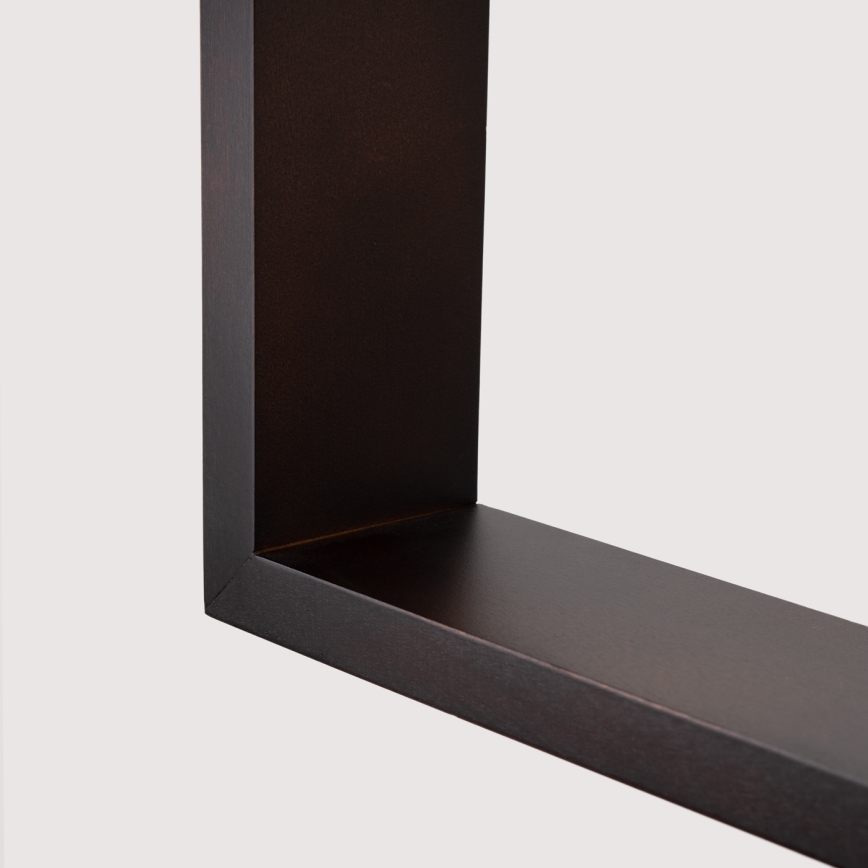 Luster na sajli ARIES 1xE27/15W/230V bukva/wenge