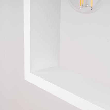 Luster na sajli ARIES 1xE27/15W/230V bukva/bijela