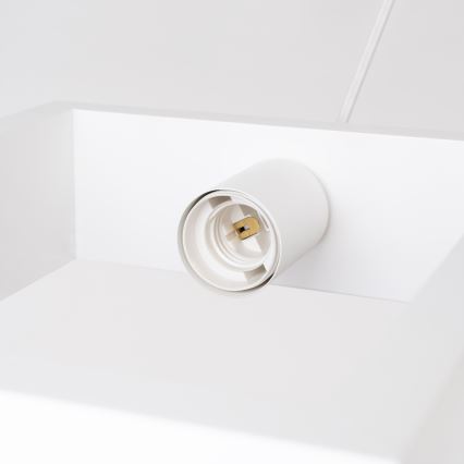 Luster na sajli ARIES 1xE27/15W/230V bukva/bijela